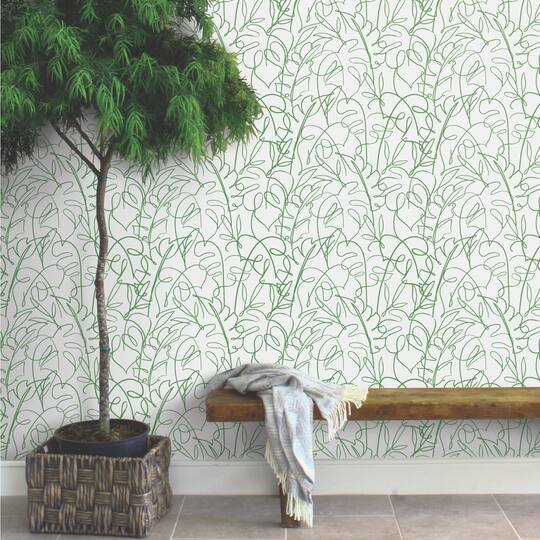 RoomMates Tamara Day Tropical Signature Peel & Stick Wallpaper